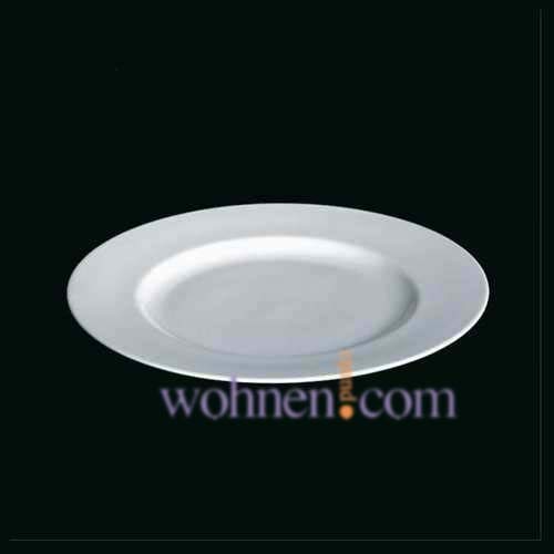Platzteller/Großer flacher Teller 31 cm Form Classic rund weiß von Dibbern