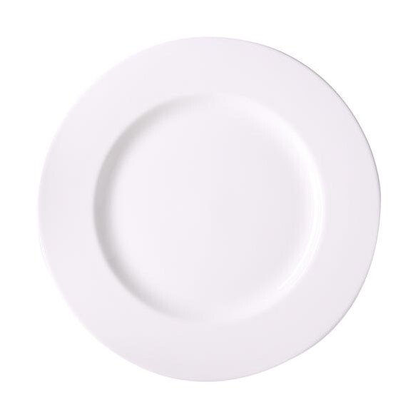 Teller 26.5 cm Bone China weiss von Dibbern