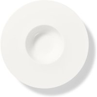 Dibbern Teller tief 26cm breiter Rand Bone China Pure von Dibbern