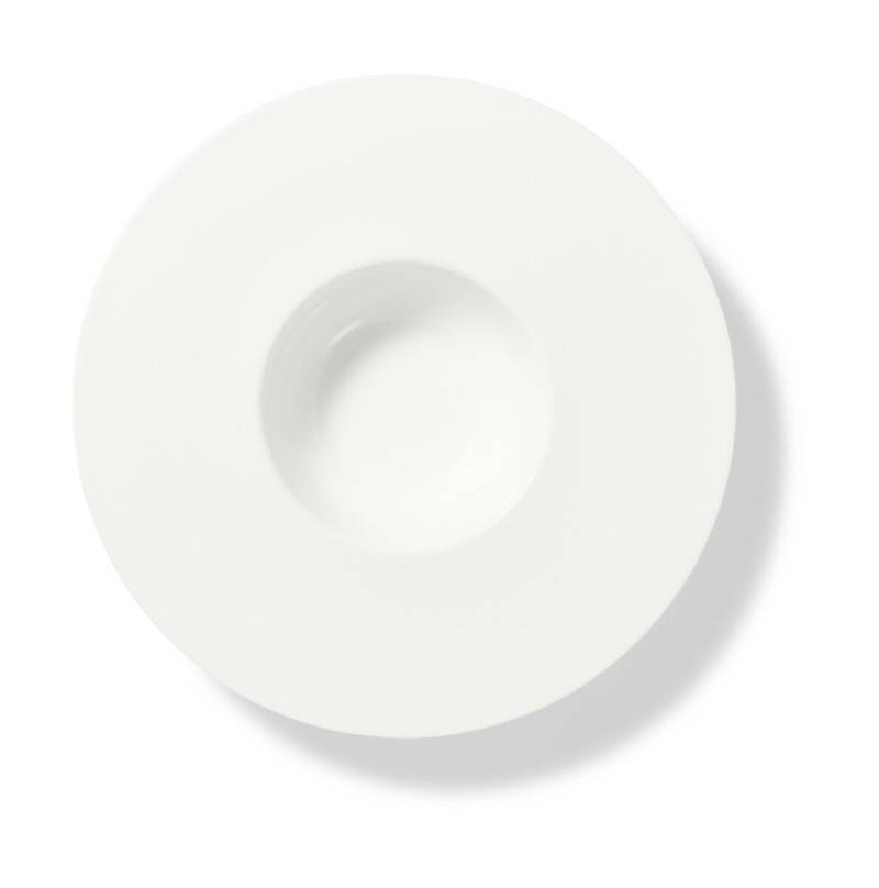 Teller tief 26cm breiter Rand Bone China Pure von Dibbern