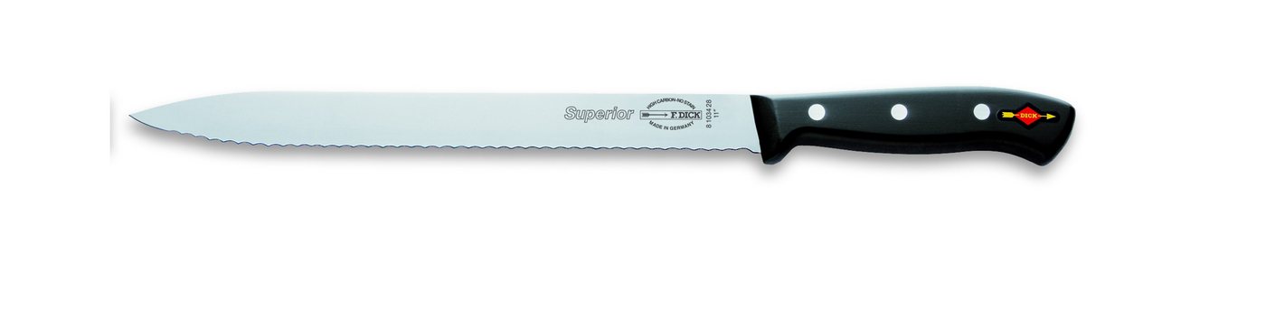 F. DICK Allzweckmesser Aufschnittmesser Superior Messer 28cm Wellenschliff 8103428 von F. DICK