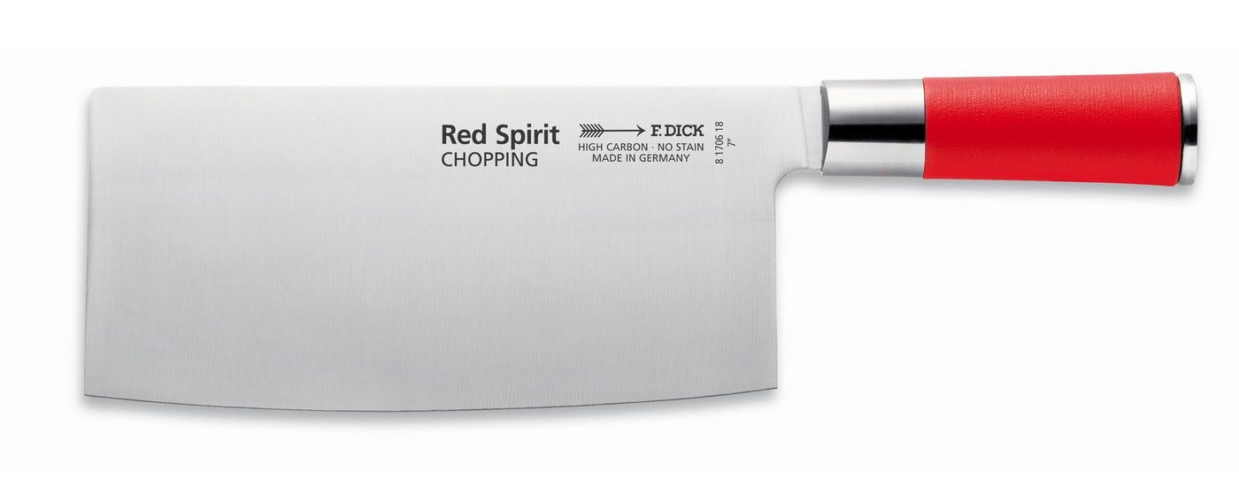 F. DICK Kochmesser Dick Chinesisches Kochmesser 18cm Klinge Red Spirit 8170618 von F. DICK