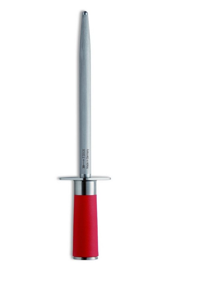 F. DICK Messerschärfer Dick Wetzstahl Red Spirit Rund 250 mm Standardzug 7174125 von F. DICK