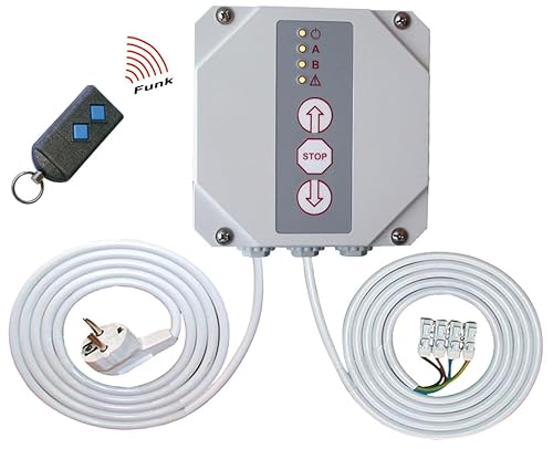 Dickert Rolltorsteuerung / Garagentorsteuerung mit Funk, 868 MHz SET RTS-16-SET-S5 Komplett Anschlussfertig von Dickert