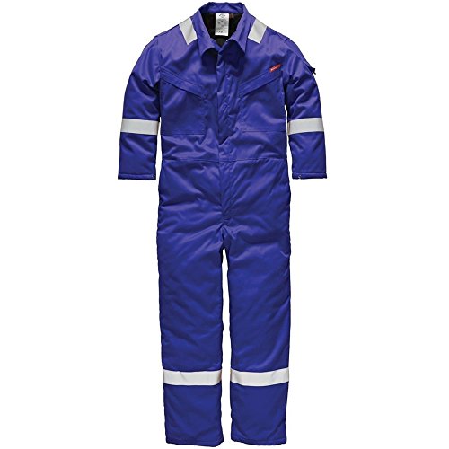 Dickies Gefütterter Overall Pyrovatex, 1 Stück, 126, königsblau, FR5409 RB 52T von Dickies