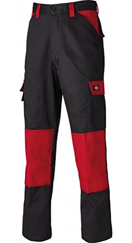 Everyday Trouser, Schwarz/Rot, 30 von Dickies