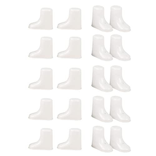 Dickly 10 Paar Schuhe, Socken, Ständer, Babyschuhe, Ständer, Fußmodell, Werkzeuge, Schuhstützen, Ständer, langlebig, Babyfüße, für Schuhe von Dickly