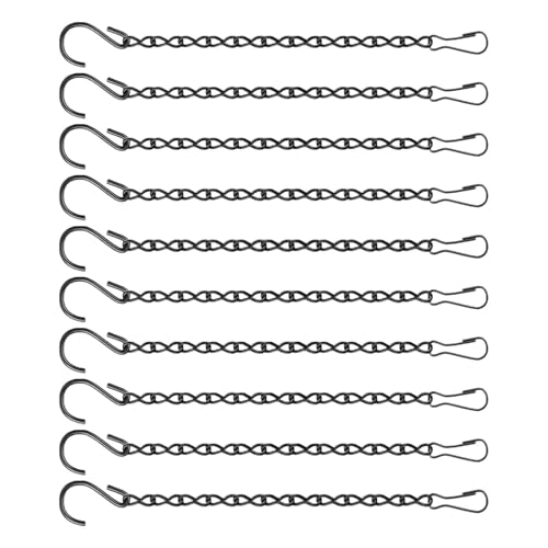 Dickly 10x Hängeketten Laternenaufhänger Blumentopfkette Hängender Blumenkorb für Vogelkäfig Dickly 10x Hängeketten Laternenaufhänger Blumentopfkette Hängender Blumenkorb für Vogelkäfig von Dickly