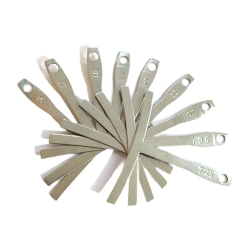 Dickly 9x Untersaitenradiusmessgerät Werkzeuge Setup Gitarrenbauer Werkzeuge für Bässe Workshops von Dickly