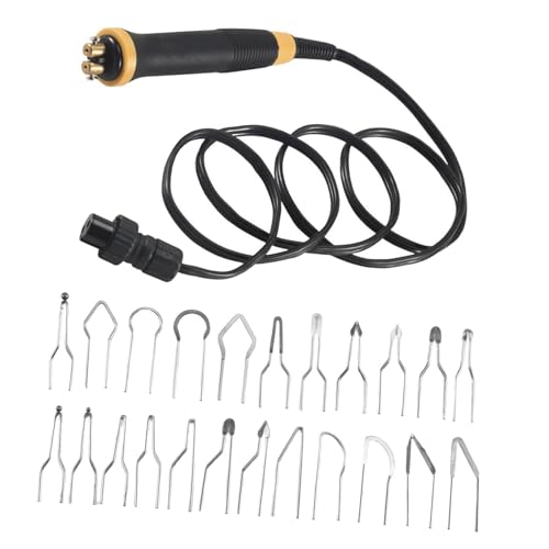 Dickly Brennstift-Set, Brandmalerei-Maschine mit 21 Drahtspitzen, Zubehör, rutschfester Griff, Brandmalerei-Stift für die Brennstation Dickly Brennstift-Set, Brandmalerei-Maschine mit 21 Drahtspitzen, Zubehör, rutschfester Griff, Brandmalerei-Stift für die Brennstation von Dickly
