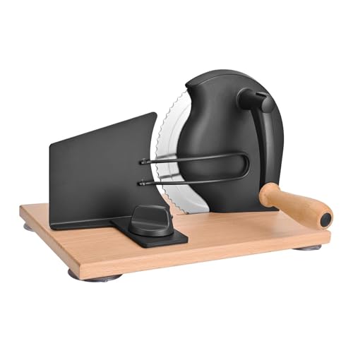 Dickly Brotschneidemaschine Käseschneidemaschine Einstellbare Dicke Home Brotschneider, Schwarz Dickly Brotschneidemaschine Käseschneidemaschine Einstellbare Dicke Home Brotschneider, Schwarz von Dickly