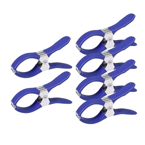 Dickly Clips für Poolabdeckungen, Winddichte Clips, wetterbeständig, tragbar, rutschfest, für Pools mit harten Seiten, für Sonnenschirme, 6 Stck. von Dickly