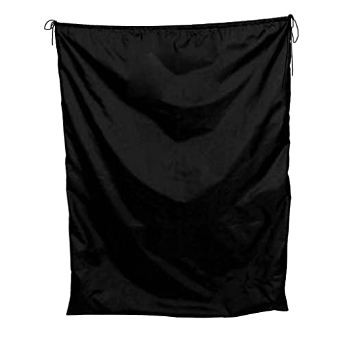 Dickly Einzeltasche, Wasserdichter Kordelzug Aufbewahrungsbeutel, Tragetasche, Organizer, Schwarz, 70x90cm von Dickly