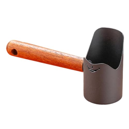 Dickly Futterschaufelbecher für Haustiere, multifunktionaler Futterlöffel für Haustiere, tragbarer, Stabiler Futterlöffel für Katzen, Vögel, Welpen und, Grau von Dickly