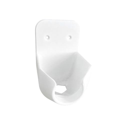 Dickly Gartenschlauch Düsenhalter Schlauchhalterung Gartenschlauchhalter Ordnungssystem mit Stabiler Konstruktion Zur Einfachen Wandmontage für Den Hinterhof, Weiß von Dickly