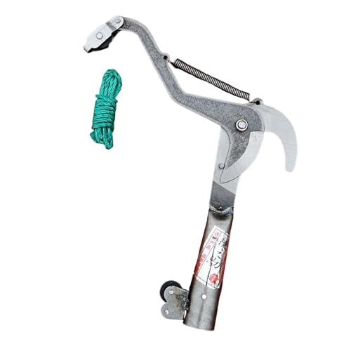 Dickly Hochentaster Baumschere Astschneider Gartenschere Seilgriff Aus Robustem Eisenstahl mit Innovativem Flaschenzugsystem für Professionelle Gärten Obstpl, L Dickly Hochentaster Baumschere Astschneider Gartenschere Seilgriff Aus Robustem Eisenstahl mit Innovativem Flaschenzugsystem für Professionelle Gärten Obstpl, L von Dickly