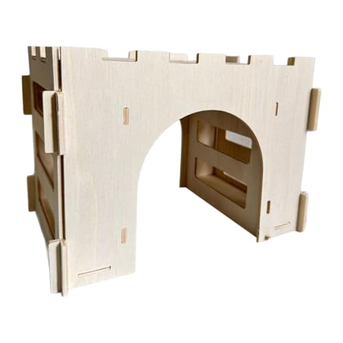 Dickly Holz Kaninchen Heu Feeder Spielhaus Lebensmittel Fütterung Krippe Gras Halter für Hamster Dickly Holz Kaninchen Heu Feeder Spielhaus Lebensmittel Fütterung Krippe Gras Halter für Hamster von Dickly