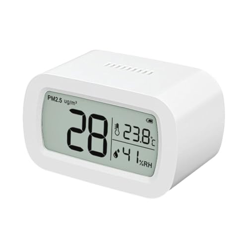 Dickly Indoor Feuchtigkeit Gauge Haushalts Thermometer Luft Qualität PM2.5 Digital Hygrometer von Dickly