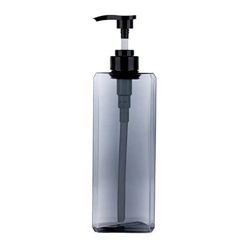 Dickly Luxus Seifenspender Flasche Badezimmer Zubehör Home Seifenflasche Dekorative Spender Toilette Küche Flüssigkeit Hotel Pumpe, 1000 ml grau von Dickly