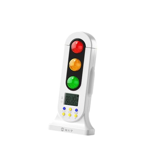 Dickly Mini-Ampel, visueller Timer, Uhr, Küchen-Stummschaltung, Lerntimer, Zeitmanagement für Spiele, Prüfungen, Erwachsene, Schule Dickly Mini-Ampel, visueller Timer, Uhr, Küchen-Stummschaltung, Lerntimer, Zeitmanagement für Spiele, Prüfungen, Erwachsene, Schule von Dickly