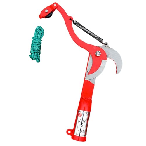 Dickly Trimmerschneider für Hohe Äste Ohne Stangenzubehör, Energiesparend für Die Ernte Hoher Äste mit Stahlfeder, 1,5 M Seil, Größe S Dickly Trimmerschneider für Hohe Äste Ohne Stangenzubehör, Energiesparend für Die Ernte Hoher Äste mit Stahlfeder, 1,5 M Seil, Größe S von Dickly