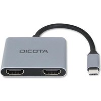 0 DICOTA Portable USB-C 4-in-1 Mini Docking Station von Dicota
