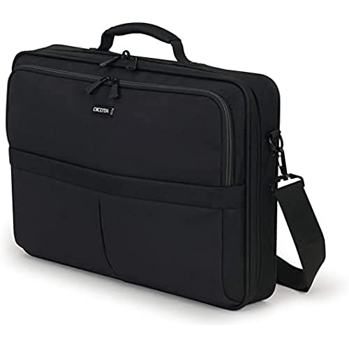 DICOTA Eco Multi SCALE Tablet/Laptop-Tasche – verschließbare, umweltfreundliche Laptophülle aus recycelten Materialien, für Laptops mit einer Größe von 12-14.1 Zoll, schwarz von Dicota