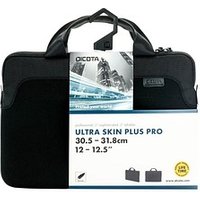 DICOTA Laptoptasche Ultra Skin Plus Recycling-PET schwarz D31101 bis 31,8 cm (12,5 Zoll) von Dicota