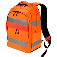 DICOTA Rucksack Hi-Vis Recycling-PET orange 25,0 l von Dicota