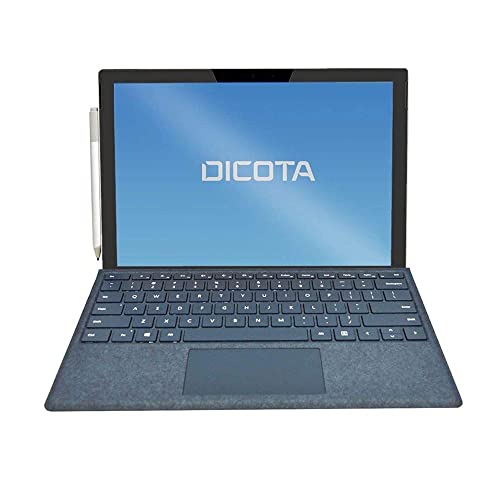 Dicota D31586 12, 3 Zoll Tablet Framed Display Privacy Filter mit Blendschutz für Display und Sichtschutz Filter (Tablett, Framed Display Privacy Filter, Polyethylen (PET), Schwarz von Dicota