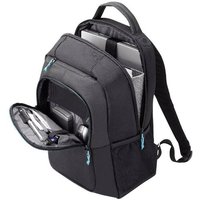 Dicota Notebook Rucksack Spin Backpack 14-15.6 Passend für maximal: 39,6cm (15,6 ) Schwarz, Blau von Dicota