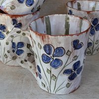 2Er-Set, Keramikbecher, Handgefertigt Von Didem Firat Keramik von DidemFiratCERAMICS