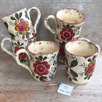 2Er-Set, Keramikbecher, Handgefertigt Von Didem Firat Keramik von DidemFiratCERAMICS
