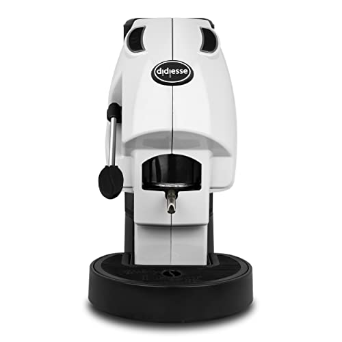 Didiesse Kaffeemaschine mit Pads, 44 mm, Modell Baby Frog Pad-Maschine – kompakt 450 W – mit Standby-Funktion und 1,5 l Tank (weiß) von Didiesse