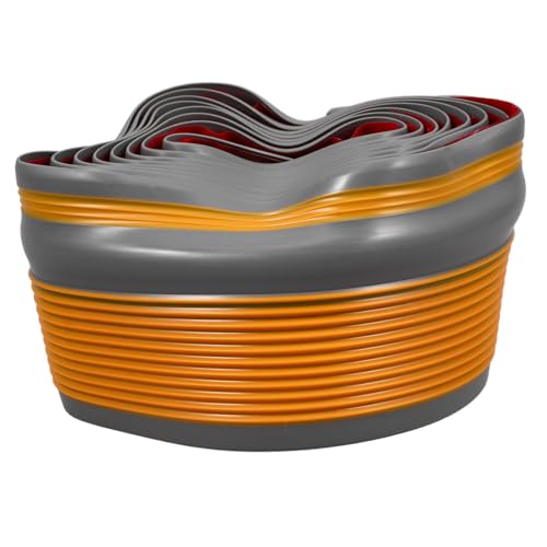 Didiseaon 1 Rolle Antirutschstreifen Für Treppen Griff Trimmen Beleg Selbst Schutz Schritte Körper Rand Drinnen Weiß Anti- Beschützer Wasserdicht Vinyl Leitern Ziffern Treppennase PVC Yellow von Didiseaon
