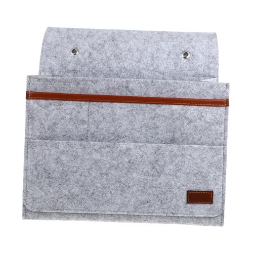 Didiseaon 1stück Felt Aufbewahrungstasche Für Nachttisch Große Kapazität Hängende Betttasche Für Bett Und Sofa Modernes Design Praktischer Organizer Für Zuhause von Didiseaon