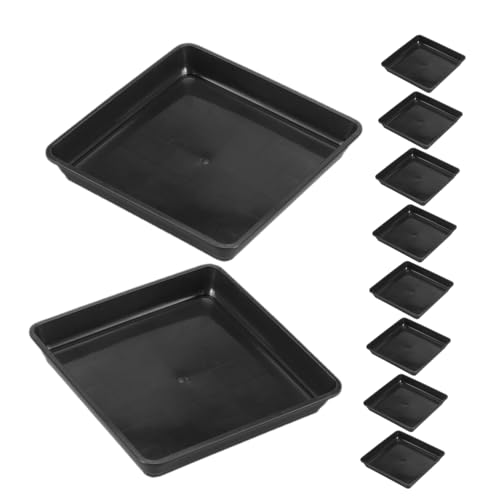 Didiseaon 10 Stück Blumentopf Untersetzer Pflanze Untersetzer Pflanzgefäß Pflanze Wasserschale Kunststoff Runde Für Didiseaon 10 Stück Blumentopf Untersetzer Pflanze Untersetzer Pflanzgefäß Pflanze Wasserschale Kunststoff Runde Für von Didiseaon