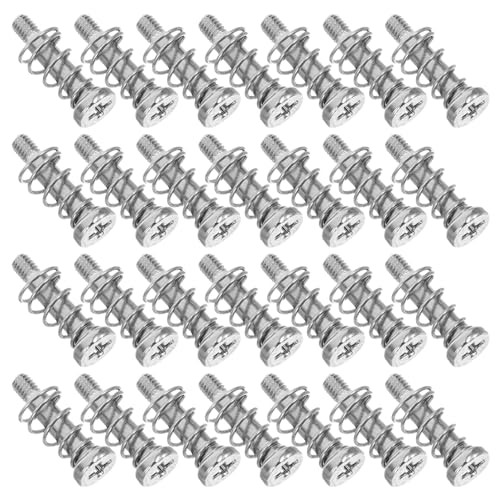 Didiseaon 100 Stück Federstahl Schrauben für Pc Kühler und GPU Rückplatte Carbonstahl Gewindedesign für Einfache Montage Sichere Befestigung Kompatibel mit Radiatoren und Lüftern Vielseitig Didiseaon 100 Stück Federstahl Schrauben für Pc Kühler und GPU Rückplatte Carbonstahl Gewindedesign für Einfache Montage Sichere Befestigung Kompatibel mit Radiatoren und Lüftern Vielseitig von Didiseaon