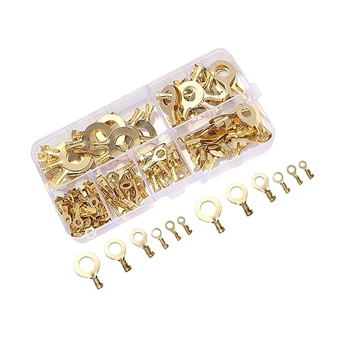 Didiseaon 150 Stück Teiliges Set Kalte Gepresste Quetschverbinder Isolierte Kabelstecker für Hochwertige Anschlussklemmen Transparenter Aufbewahrungsbox Didiseaon 150 Stück Teiliges Set Kalte Gepresste Quetschverbinder Isolierte Kabelstecker für Hochwertige Anschlussklemmen Transparenter Aufbewahrungsbox von Didiseaon