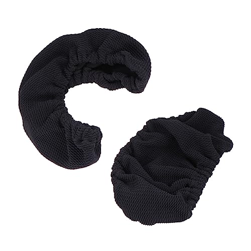 Didiseaon 2 Stück Armlehnenbezüge für Bürostühle Elastisch Waschbar aus Hochwertigem Schwarz für Büro und Zuhause Druckentlastend für Arme und Ellenbogen Didiseaon 2 Stück Armlehnenbezüge für Bürostühle Elastisch Waschbar aus Hochwertigem Schwarz für Büro und Zuhause Druckentlastend für Arme und Ellenbogen von Didiseaon