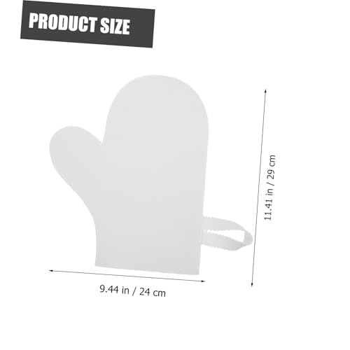 Didiseaon 2 Stück Flauschige Peeling Handschuhe aus Filz Sanfte Körperpeeling Massage Abgestorbene Hautentfernung für Sauna Bad und Spa Praktisch und Leicht Tragbar Graue und Weiße Farben Didiseaon 2 Stück Flauschige Peeling Handschuhe aus Filz Sanfte Körperpeeling Massage Abgestorbene Hautentfernung für Sauna Bad und Spa Praktisch und Leicht Tragbar Graue und Weiße Farben von Didiseaon