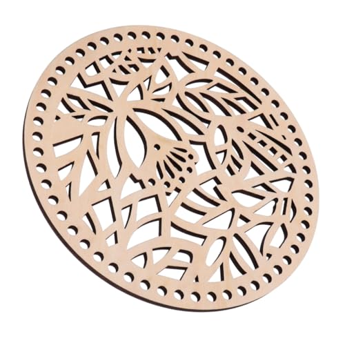 Didiseaon 2 Stück Handgefertigter Holz taschenboden für DIY Häkeltaschen Langlebig Schmutzresistent Geeignet als Unterseite für Handgewebte Umhängetaschen und Handtaschen mit Dekorativem Didiseaon 2 Stück Handgefertigter Holz taschenboden für DIY Häkeltaschen Langlebig Schmutzresistent Geeignet als Unterseite für Handgewebte Umhängetaschen und Handtaschen mit Dekorativem von Didiseaon