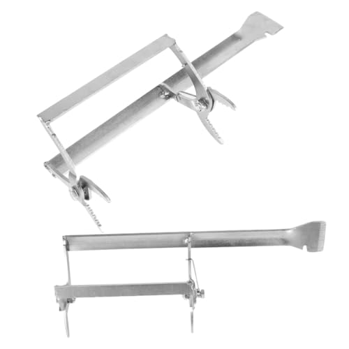 Didiseaon 2 Stück Imkereiausrüstung Metall Bienenstock Rahmenclip Bienenstockwerkzeug Bienenzucht Rahmenheberwerkzeug Metall Bienenstock Rahmenklemme Imkerwerkzeug Didiseaon 2 Stück Imkereiausrüstung Metall Bienenstock Rahmenclip Bienenstockwerkzeug Bienenzucht Rahmenheberwerkzeug Metall Bienenstock Rahmenklemme Imkerwerkzeug von Didiseaon