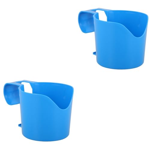 Didiseaon 2 Stück Poolrand Getränkehalter Runder Verschüttungs Becherhalter für Getränke Multifunktional für Strand und Camping Kunststoff von Didiseaon