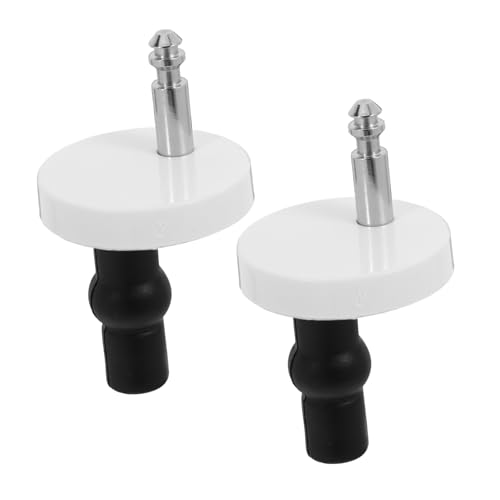 Didiseaon 2 Stück Toilettensitz Schrauben Ersatzset Teilig und Gummi Halterung Befestigung für Wc Deckel Reparatur Toilette Zubehör Langlebig Einfach zu Montieren von Didiseaon