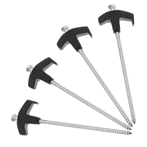 Didiseaon 4 Stück Robuste Zeltheringe mit Kunststoffkopf Schraubheringe für Harten Boden Camping und Outdoor Zeltnägel Stabil Leicht und Langlebig Didiseaon 4 Stück Robuste Zeltheringe mit Kunststoffkopf Schraubheringe für Harten Boden Camping und Outdoor Zeltnägel Stabil Leicht und Langlebig von Didiseaon