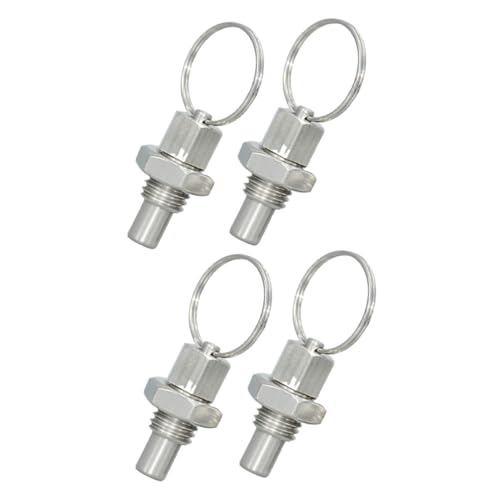 Didiseaon 4 Stück Teiliges Edelstahl Federpositionierungsstift mit Zugring Rostfrei Langlebig Vielseitig Einsetzbar für Elektrogeräte Kfz Einfache Montage und Flexible Anwendung Didiseaon 4 Stück Teiliges Edelstahl Federpositionierungsstift mit Zugring Rostfrei Langlebig Vielseitig Einsetzbar für Elektrogeräte Kfz Einfache Montage und Flexible Anwendung von Didiseaon