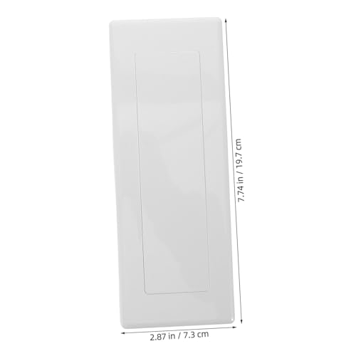 Didiseaon 4 Stück Teiliges Große Kunststoff Abdeckplatten für Anschluss Decken dosen Schützende Wandabdeckung für Kabelboxen Einfache Montage Blanke Box Cover Plates für Didiseaon 4 Stück Teiliges Große Kunststoff Abdeckplatten für Anschluss Decken dosen Schützende Wandabdeckung für Kabelboxen Einfache Montage Blanke Box Cover Plates für von Didiseaon