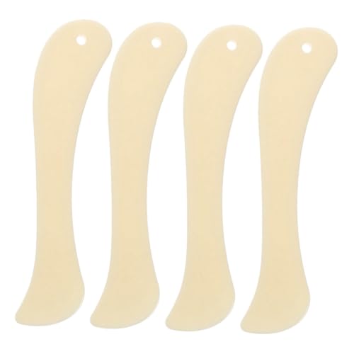 Didiseaon 4 Stück Teiliges Kunststoff falzbein Set für Präzises Papierfalten und Ritzen Vielseitig für DIY Kartenherstellung Bastelprojekte und Buchbindearbeiten Langlebig und Scharf für von Didiseaon