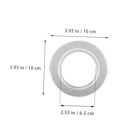 Didiseaon 5 Stück Teiliges Vogelnest Schutzring aus Silberner Anti Biss Ring für Holz nistkästen Geeignet für Wellensittiche und Wildvögel Praktische Nisthilfen für Vogelzucht im Haus und Didiseaon 5 Stück Teiliges Vogelnest Schutzring aus Silberner Anti Biss Ring für Holz nistkästen Geeignet für Wellensittiche und Wildvögel Praktische Nisthilfen für Vogelzucht im Haus und von Didiseaon